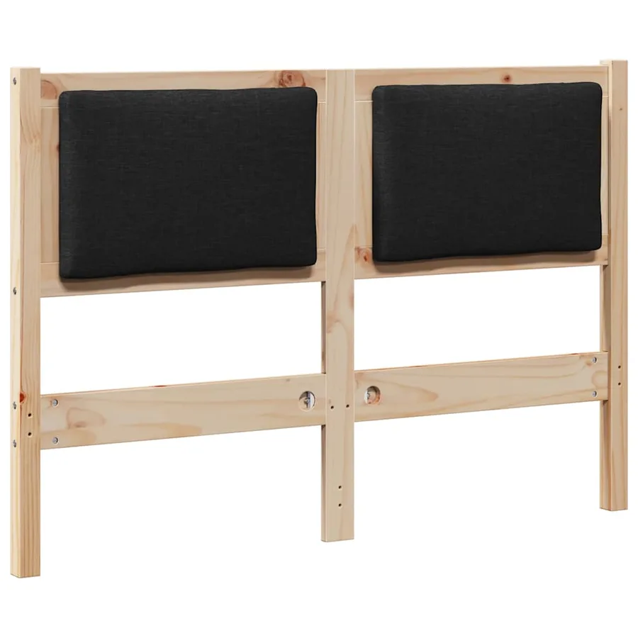 Tête de lit Autre Marron 120 cm Bois massif en pin - 2