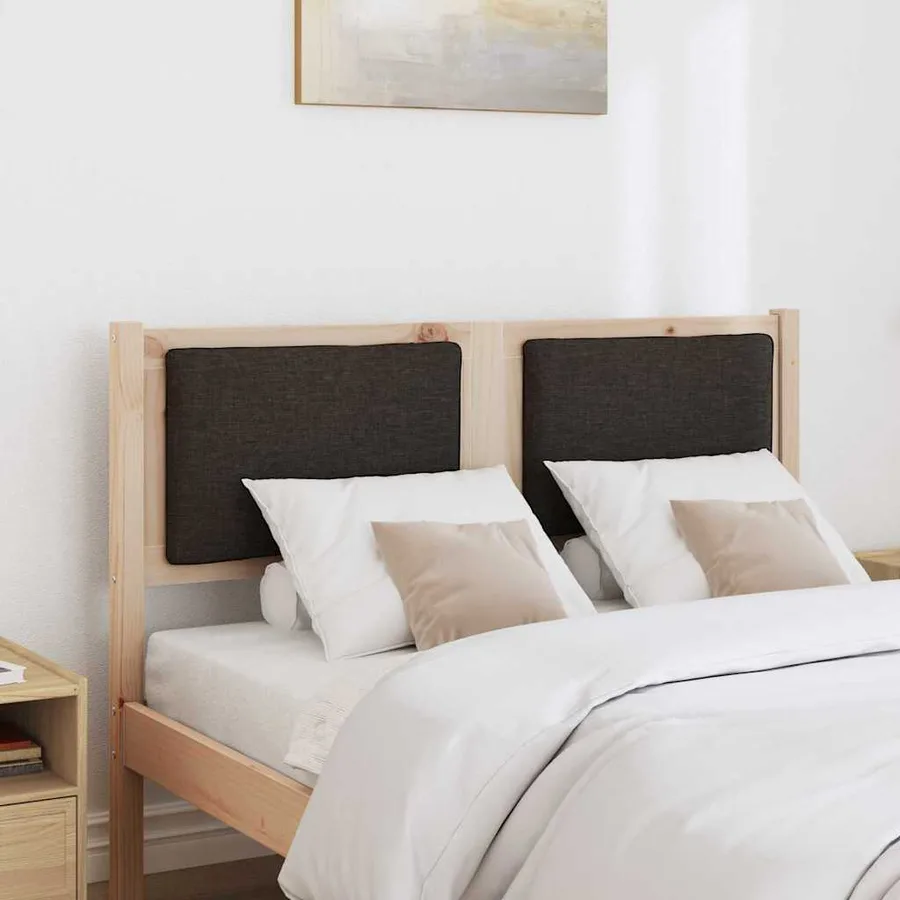 Tête de lit Autre Marron 120 cm Bois massif en pin - 3