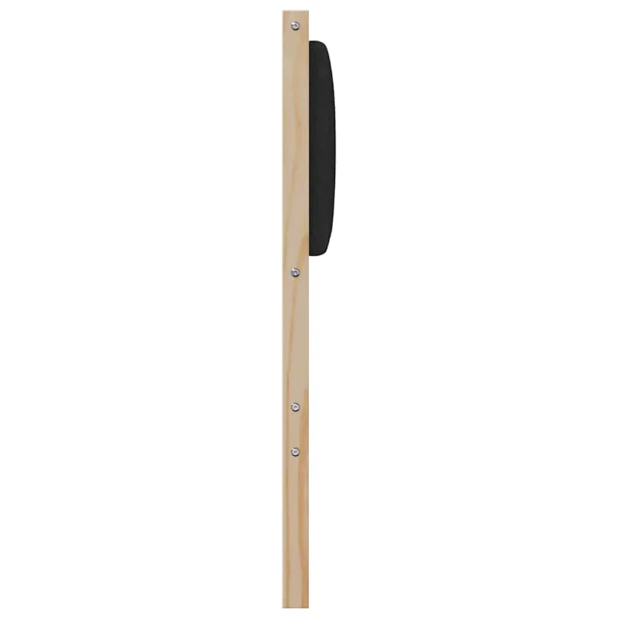Tête de lit Autre Marron 120 cm Bois massif en pin - 5
