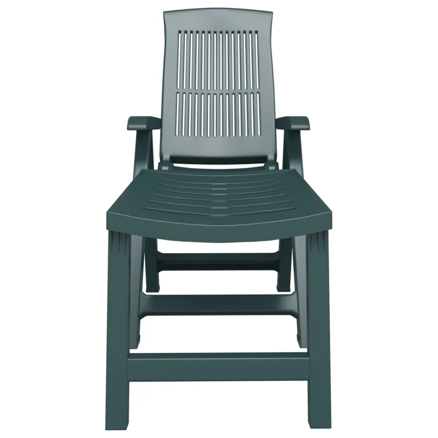 Chaise longue anthracite plastique - 37
