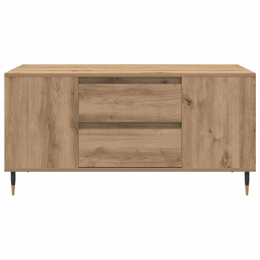 Table basse Chêne artisanal 102 x 44,5 x 50 cm - 6