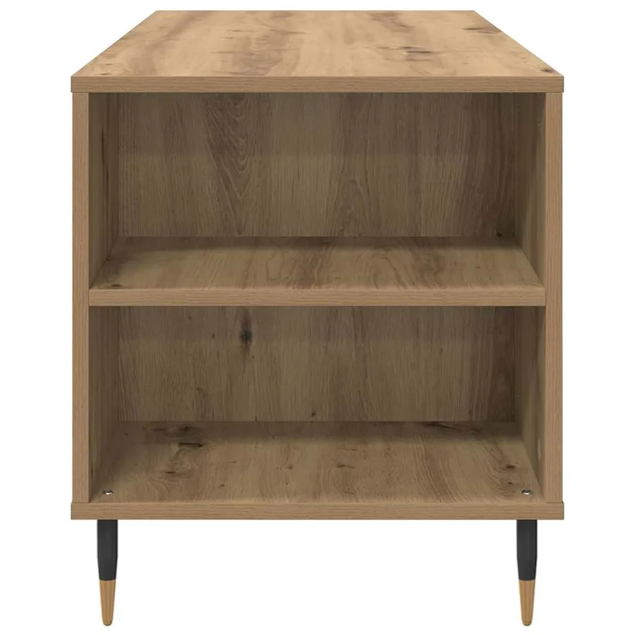 Table basse Chêne artisanal 102 x 44,5 x 50 cm - 7