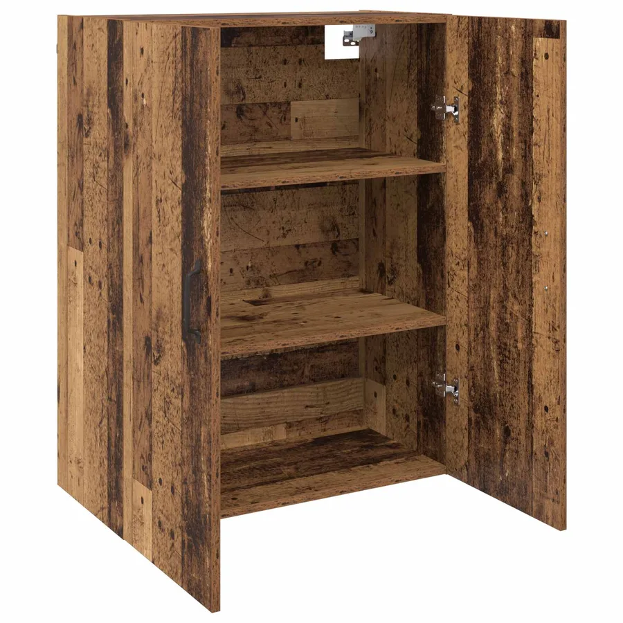Armoire Murale 2 pcs Bois ancien 69,5 x 34 x 90 cm - 6