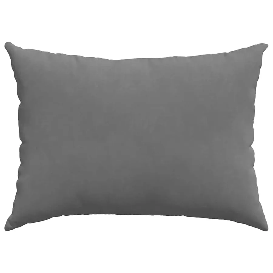 Coussins de canapé 2 pcs Gris foncé 70 x 50 cm tissu - 6
