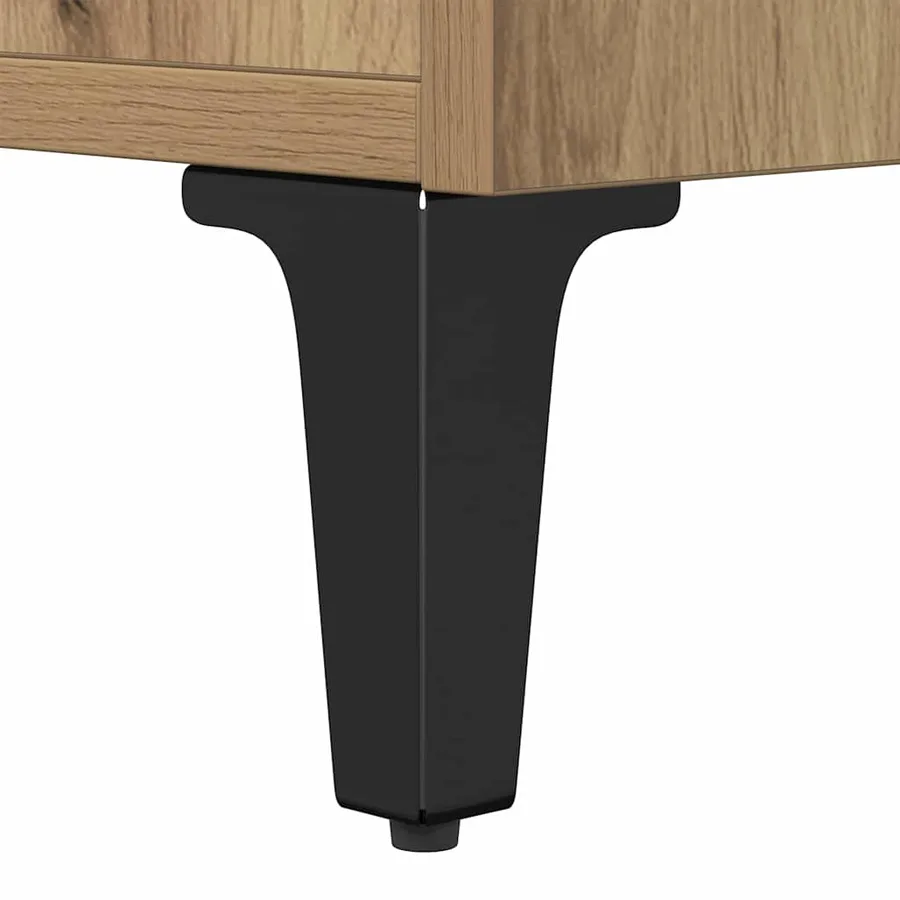 Armoire de lit Chêne artisanal 40 x 35 x 47,5 cm - 10