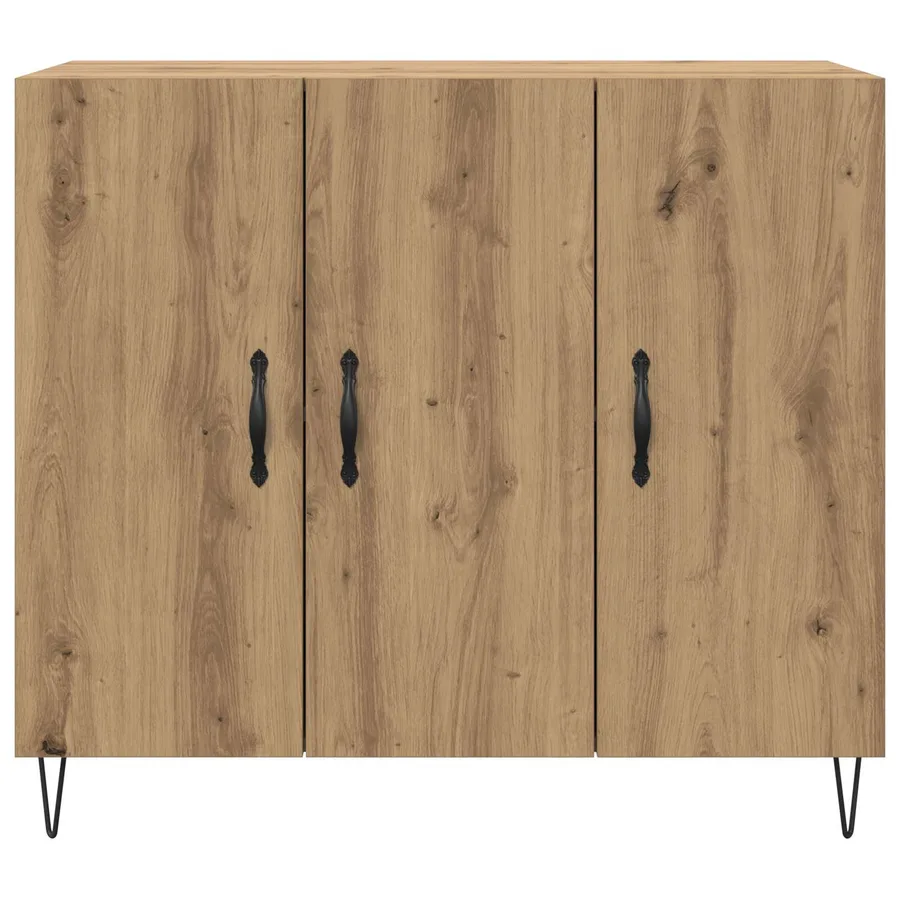 Buffet Chêne artisanal 90 x 32,5 x 80 cm Bois d'ingénierie - 6