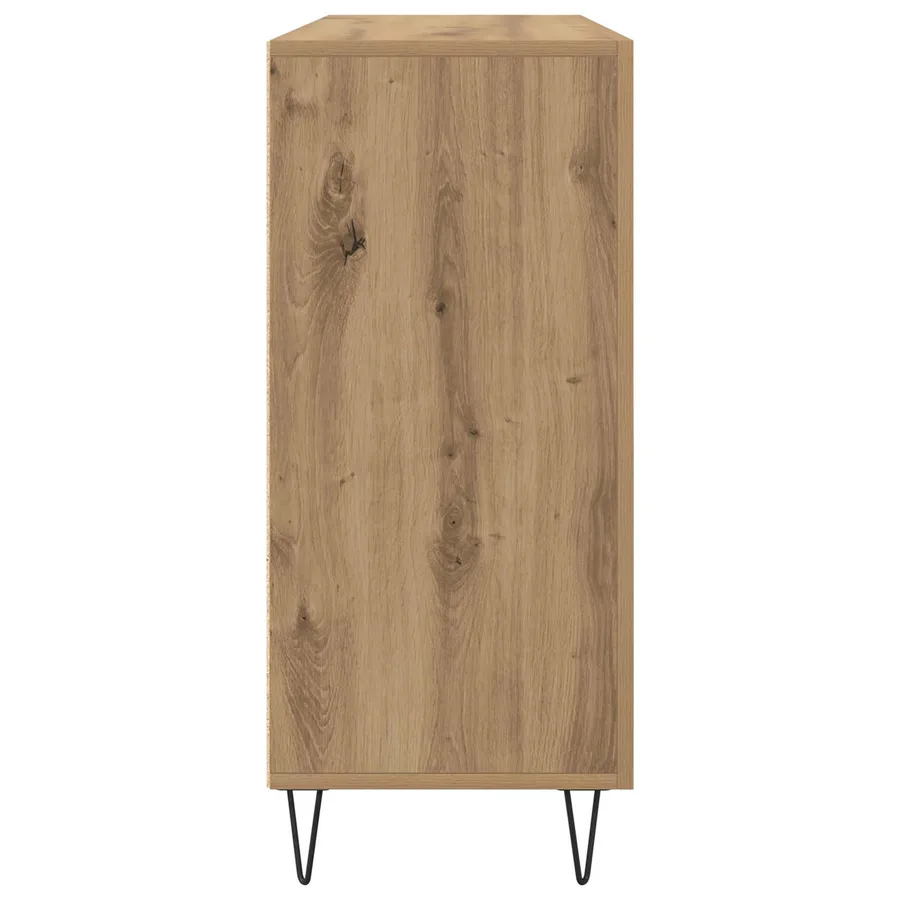 Buffet Chêne artisanal 90 x 32,5 x 80 cm Bois d'ingénierie - 7