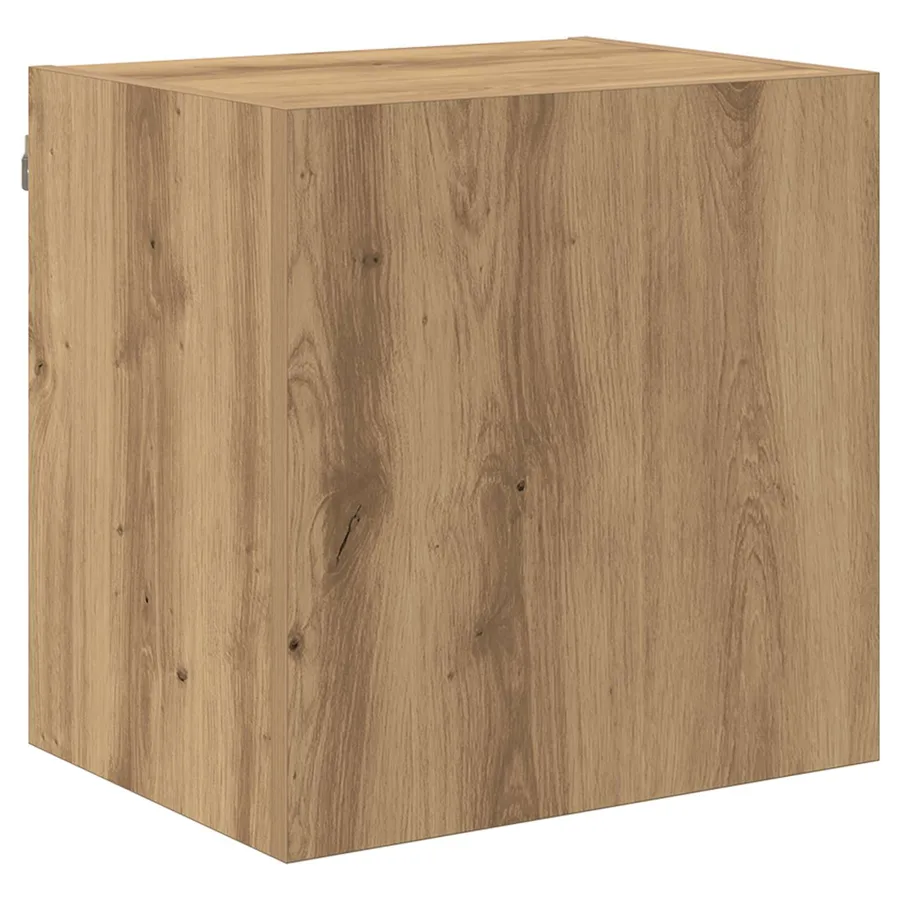 Meubles TV muraux 4 pcs Chêne artisanal Bois d'ingénierie - 7