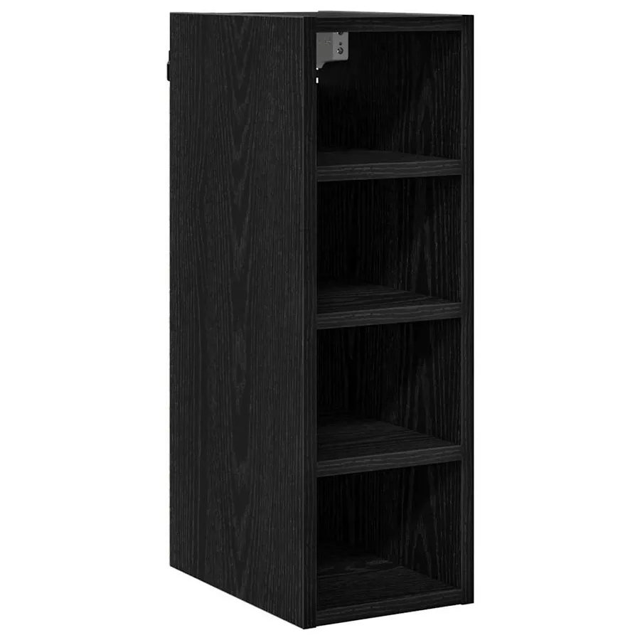 Armoire suspendue avec étagère Chêne noir 20 x 29,5 x 60 cm - 2
