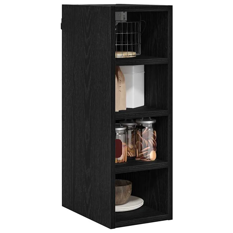 Armoire suspendue avec étagère Chêne noir 20 x 29,5 x 60 cm - 3