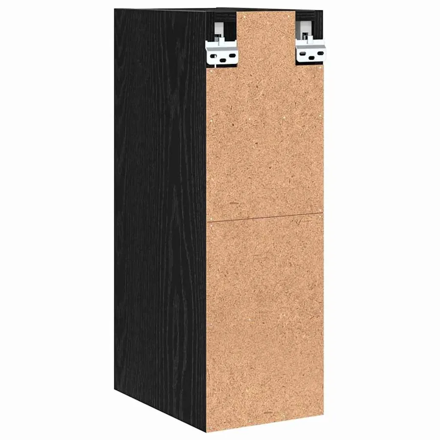 Armoire suspendue avec étagère Chêne noir 20 x 29,5 x 60 cm - 7