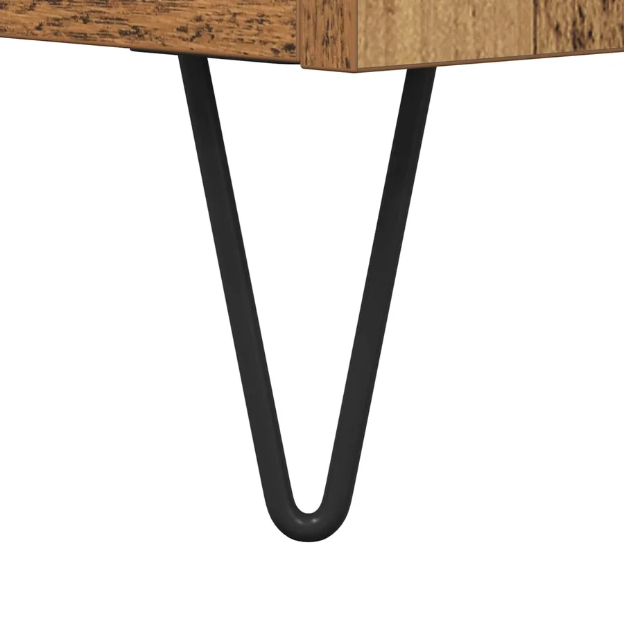 Buffet Bois ancien 40 x 35 x 70 cm Bois d'ingénierie - 10