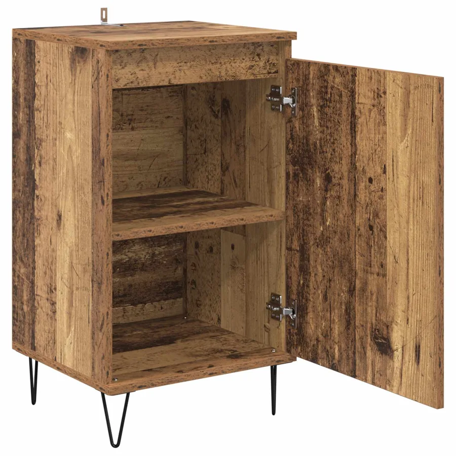 Buffet Bois ancien 40 x 35 x 70 cm Bois d'ingénierie - 5