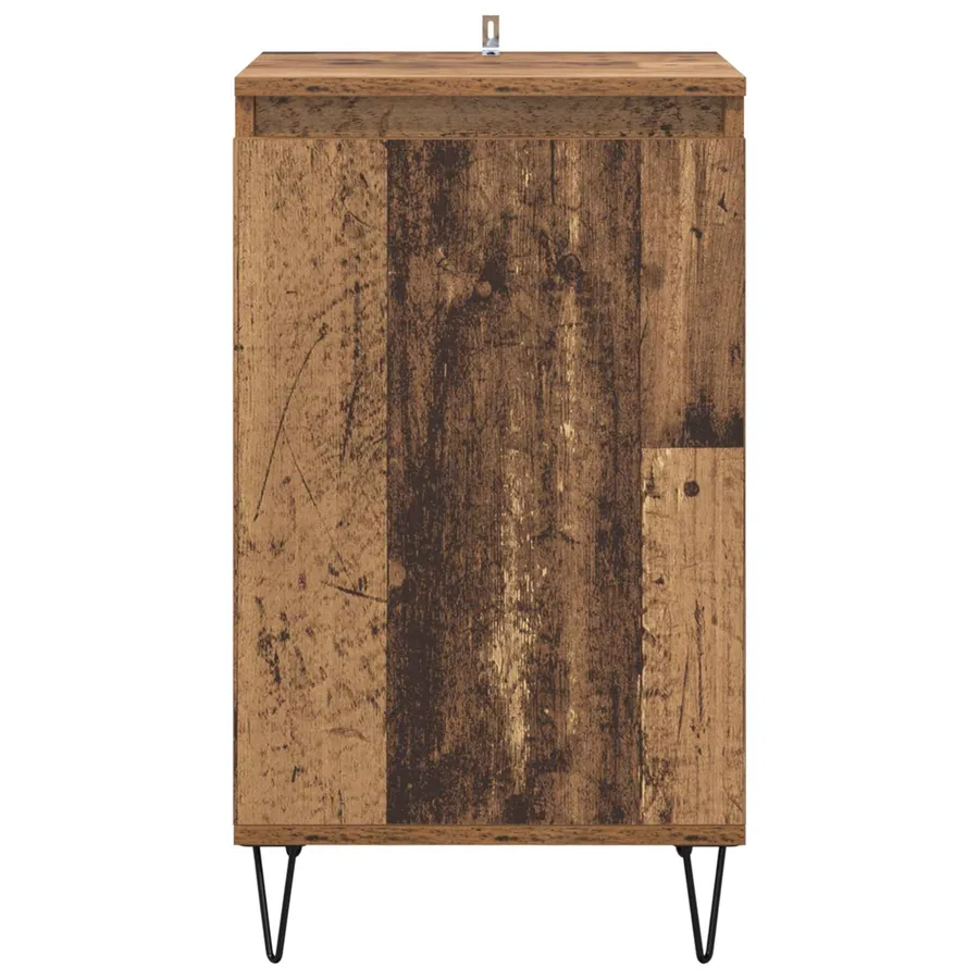 Buffet Bois ancien 40 x 35 x 70 cm Bois d'ingénierie - 6