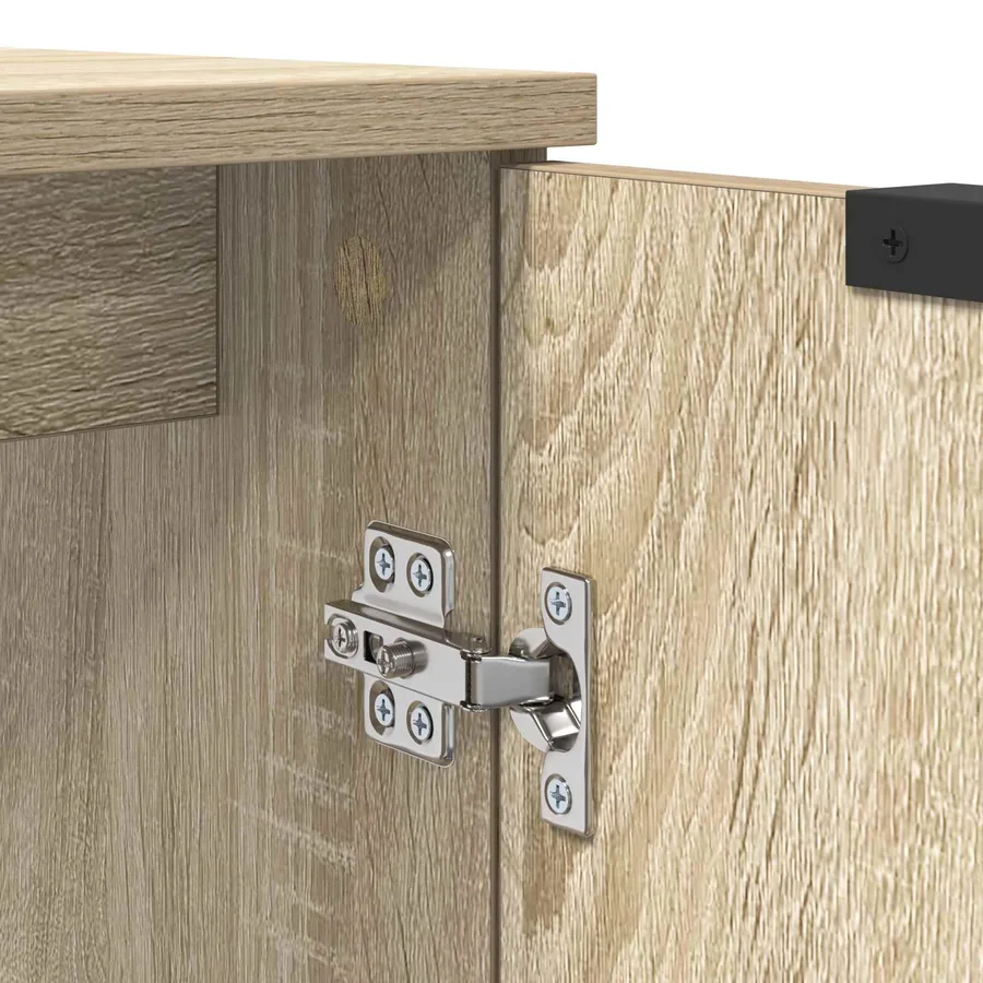 Cabinet de salle de bain Chêne Sonoma 64,5 x 33,5 x 59 cm - 10