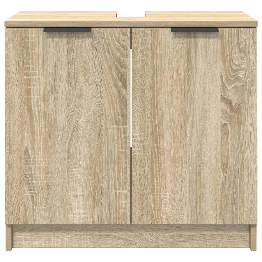 Cabinet de salle de bain Chêne Sonoma 64,5 x 33,5 x 59 cm - 6