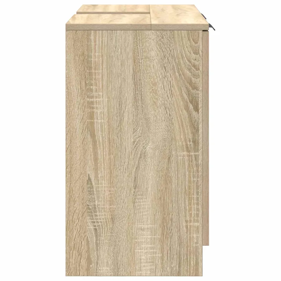 Cabinet de salle de bain Chêne Sonoma 64,5 x 33,5 x 59 cm - 7