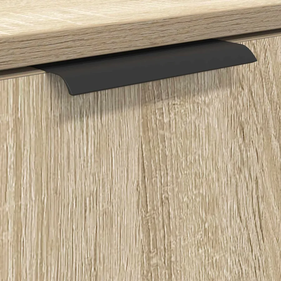 Cabinet de salle de bain Chêne Sonoma 64,5 x 33,5 x 59 cm - 9