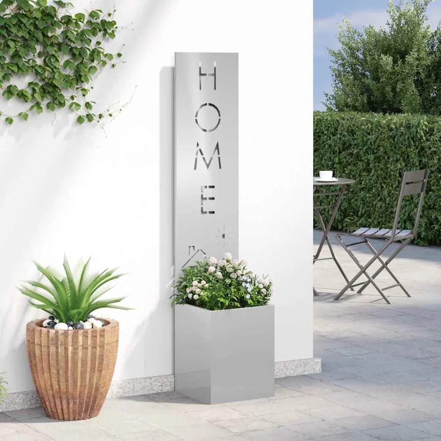 Écran de confidentialité de jardin Argent 32 x 32 x 150 cm - 4