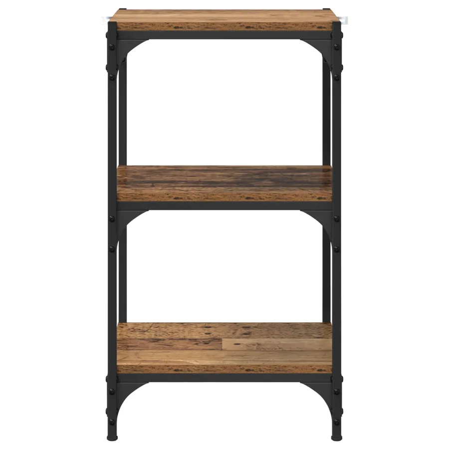 Bibliothèque Bois ancien 40 x 33 x 70,5 cm - 5