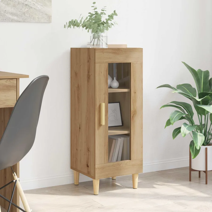 Buffet Chêne artisanal 34,5 x 32,5 x 90 cm Bois d'ingénierie