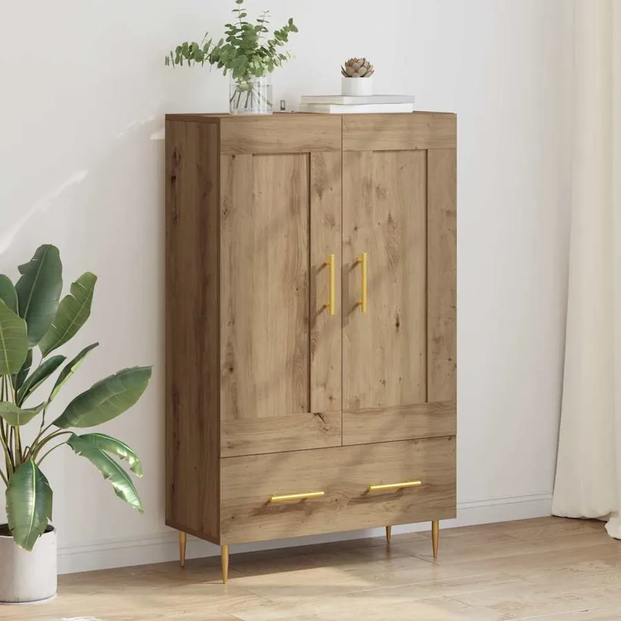 Haut Armoire Chêne artisanal 69,5 x 31 x 115 cm