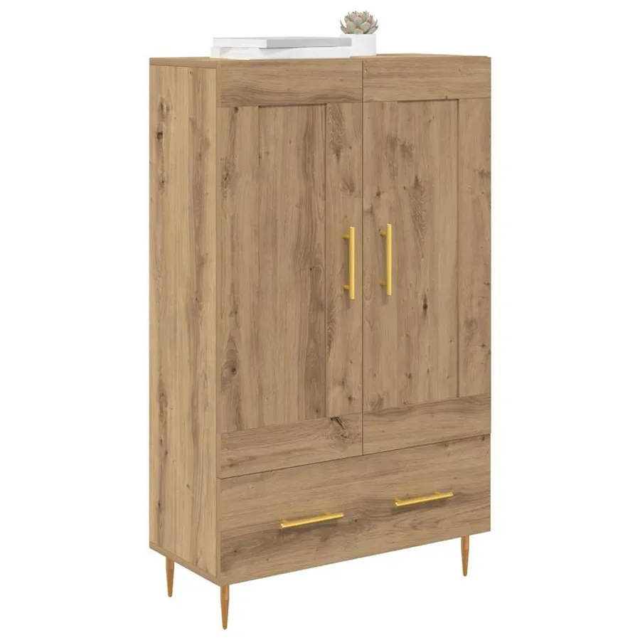 Haut Armoire Chêne artisanal 69,5 x 31 x 115 cm - 3