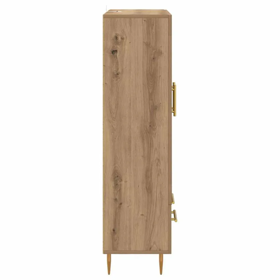Haut Armoire Chêne artisanal 69,5 x 31 x 115 cm - 7
