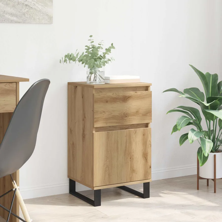 Buffet chêne artisanal 35 x 40 x 70 cm Bois d'ingénierie