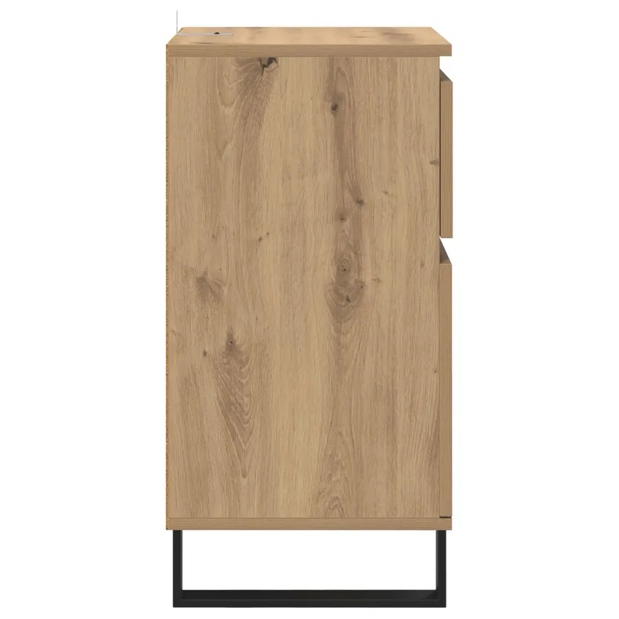 Buffet chêne artisanal 35 x 40 x 70 cm Bois d'ingénierie - 7