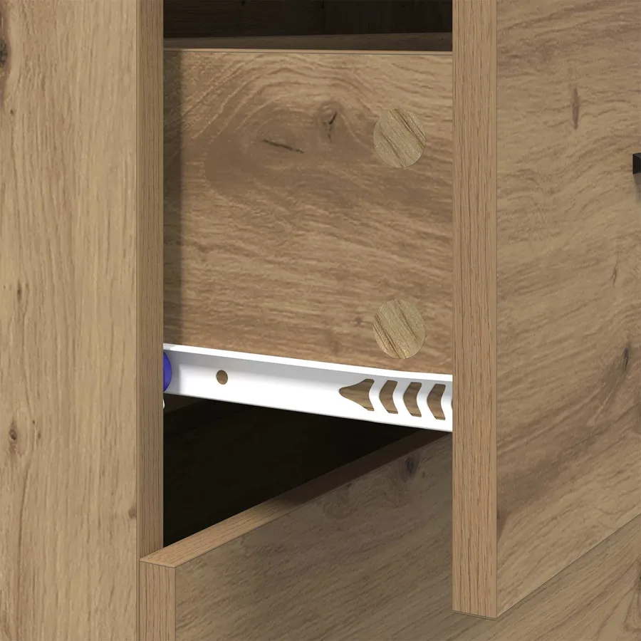 Buffet Chêne artisanal 69,5 x 34 x 90 cm - 11