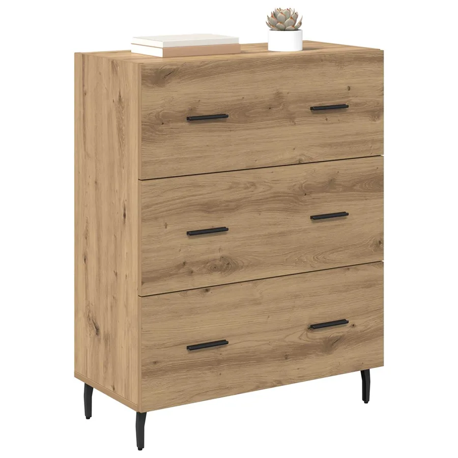 Buffet Chêne artisanal 69,5 x 34 x 90 cm - 3