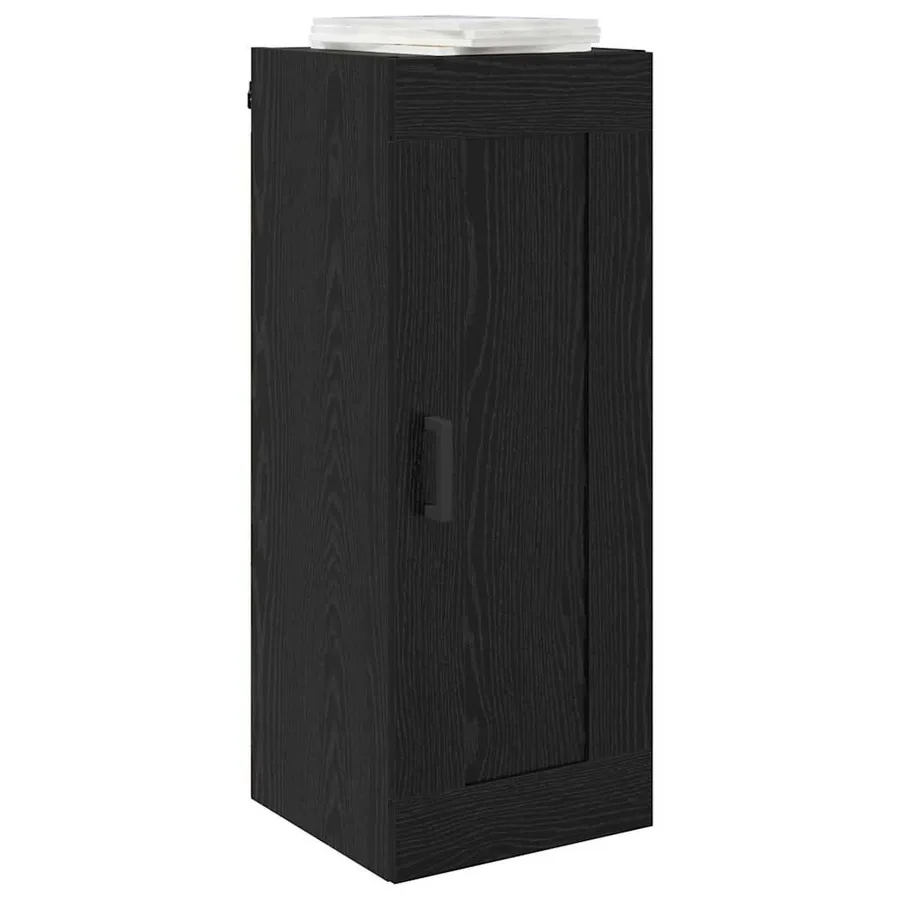 Meuble mural Chêne noir 34,5 x 34 x 90 cm Bois d'ingénierie - 3