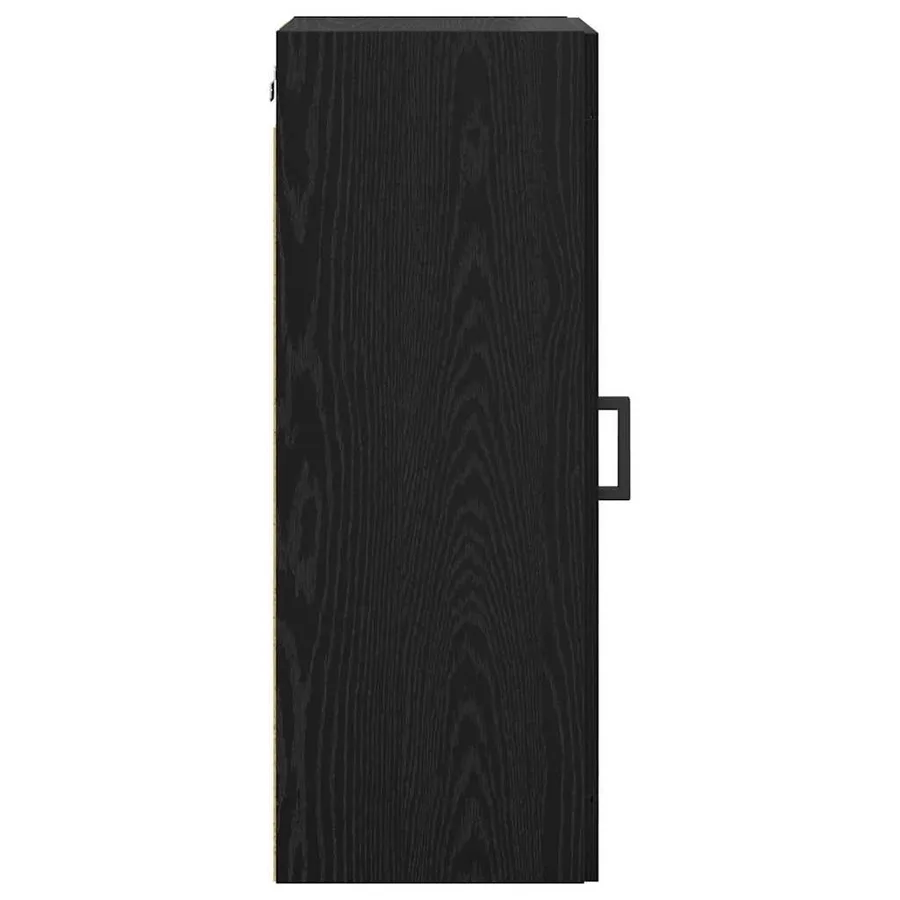 Meuble mural Chêne noir 34,5 x 34 x 90 cm Bois d'ingénierie - 7
