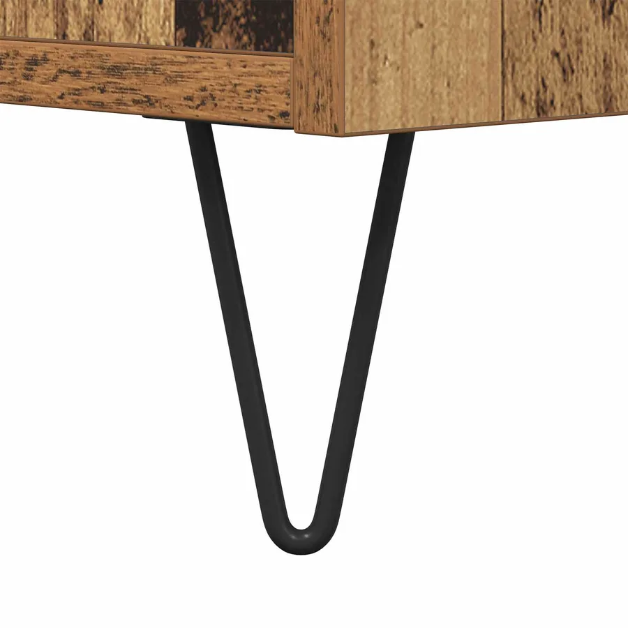 Buffet Bois ancien 34 x 34,5 x 90 cm Bois d'ingénierie - 11