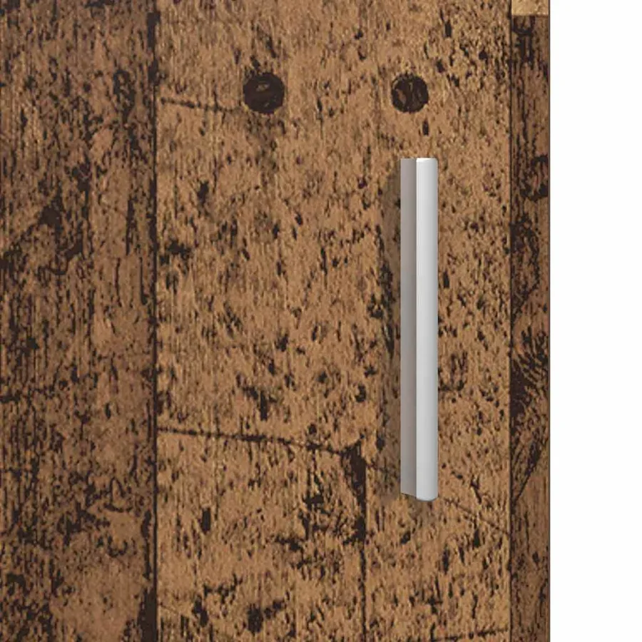 Buffets avec tiroir Corona 2 pcs Bois Ancien 59 x 39 x 80 cm - 8