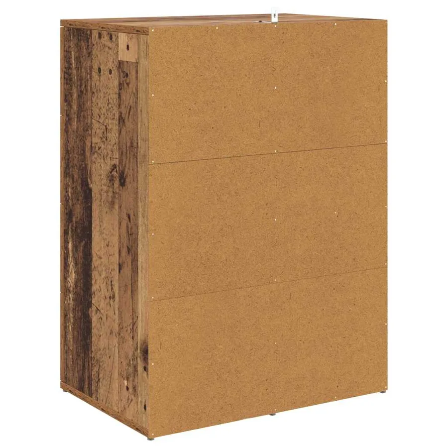 Buffets avec tiroir Corona 2 pcs Bois Ancien 59 x 39 x 80 cm - 9