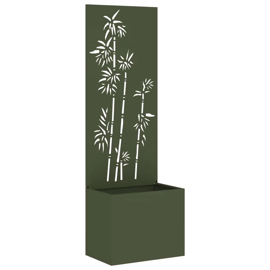 Écran de confidentialité de jardin Vert olive 50 x 150 cm