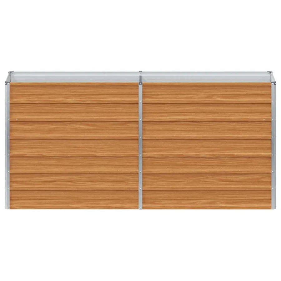 Jardinière surélevée Marron Clair 160 x 40 x 77 cm - 5