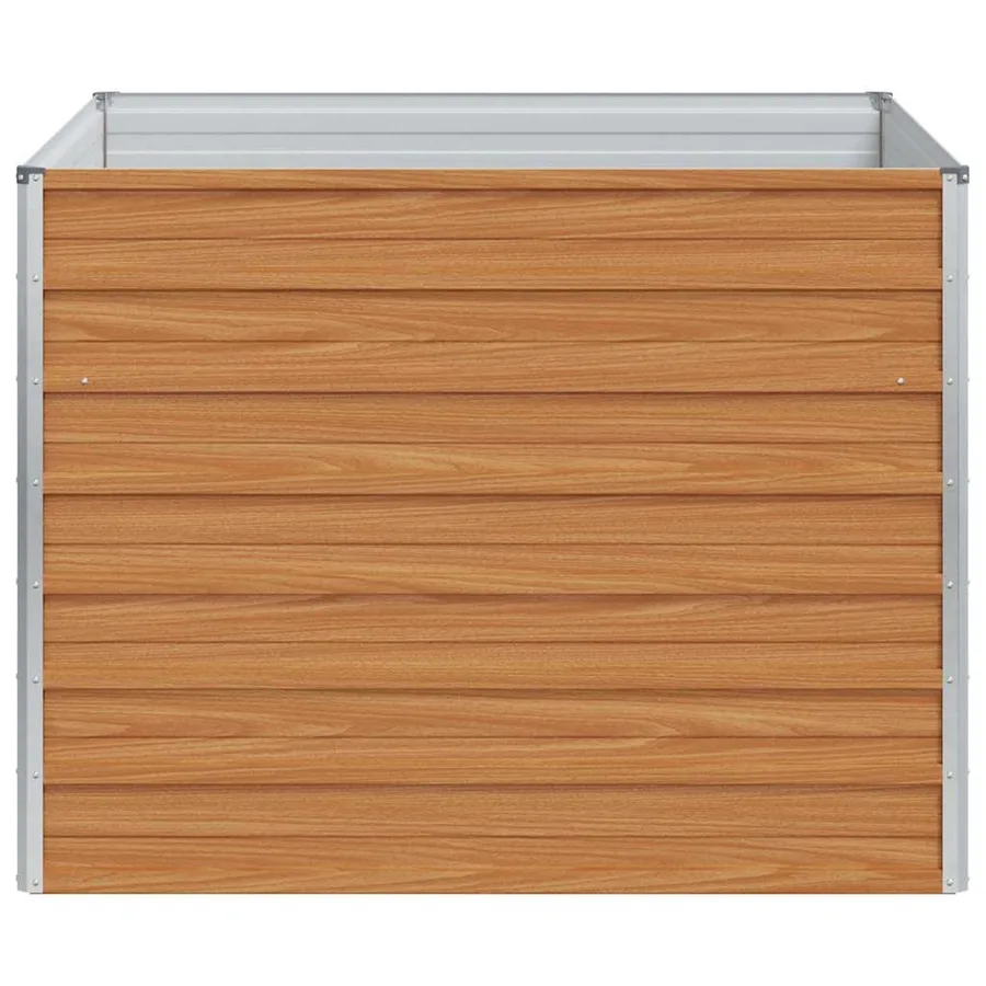 Jardinière surélevée Marron Clair 100 x 100 x 77 cm - 6
