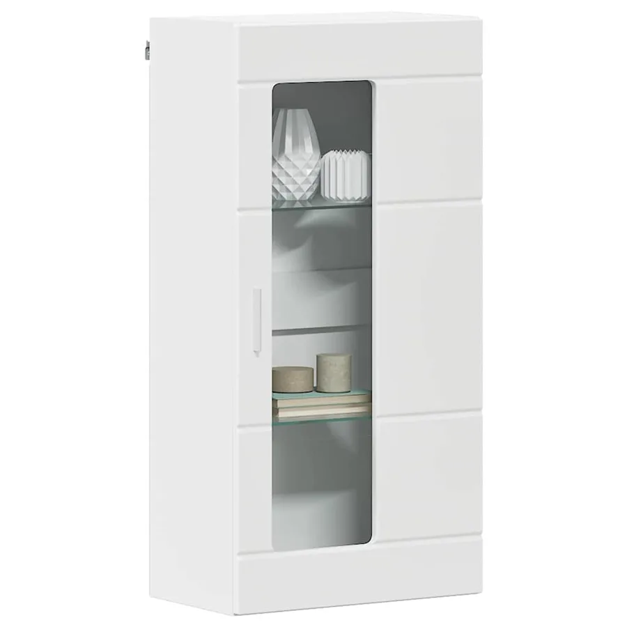 Cabinet en Bois Blanc 50 x 29 x 100 cm Bois d'ingénierie - 3