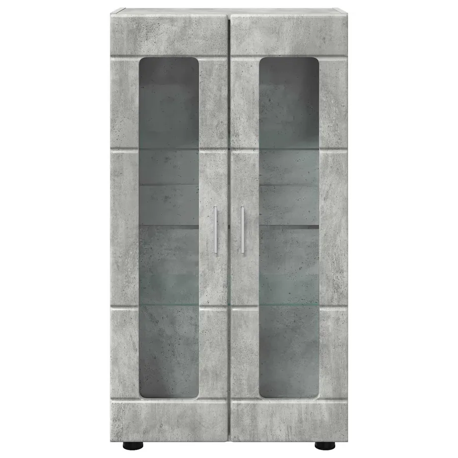 Buffet FLORIN Gris béton 55,5 x 29 x 100 cm Bois d'ingénierie - 6