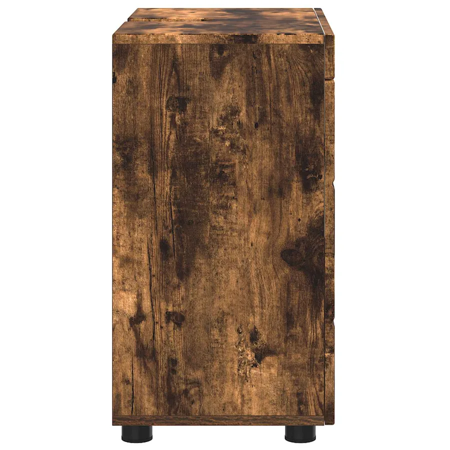 Ensemble d'armoire de salle de bain TULUM Chêne fumé - 6