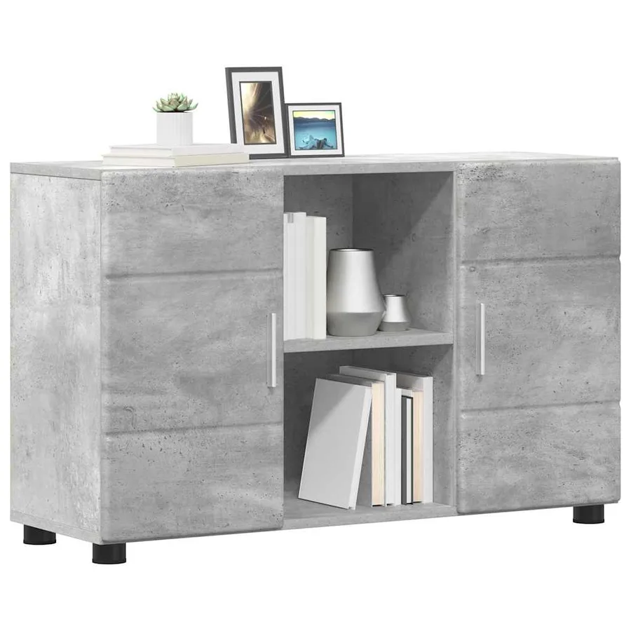Buffet FLORIN 88,5 x 30,5 x 55,5 cm Gris béton - 3