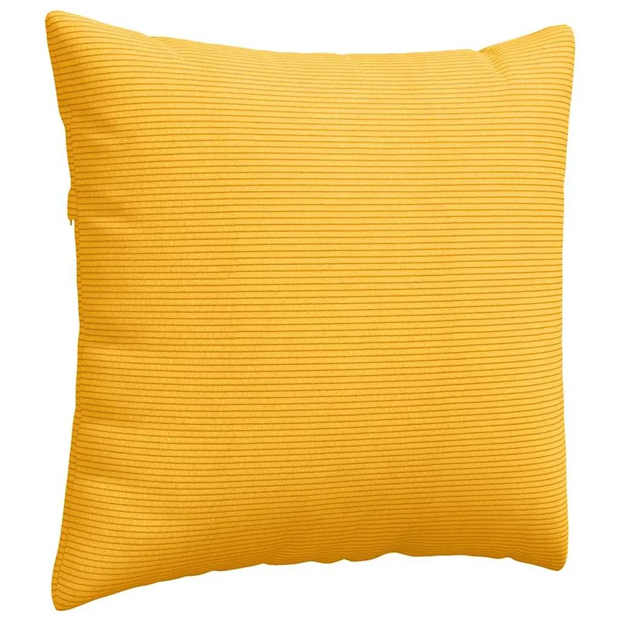 Coussins de canapé 2 pcs Jaune clair 45 x 45 cm - 5