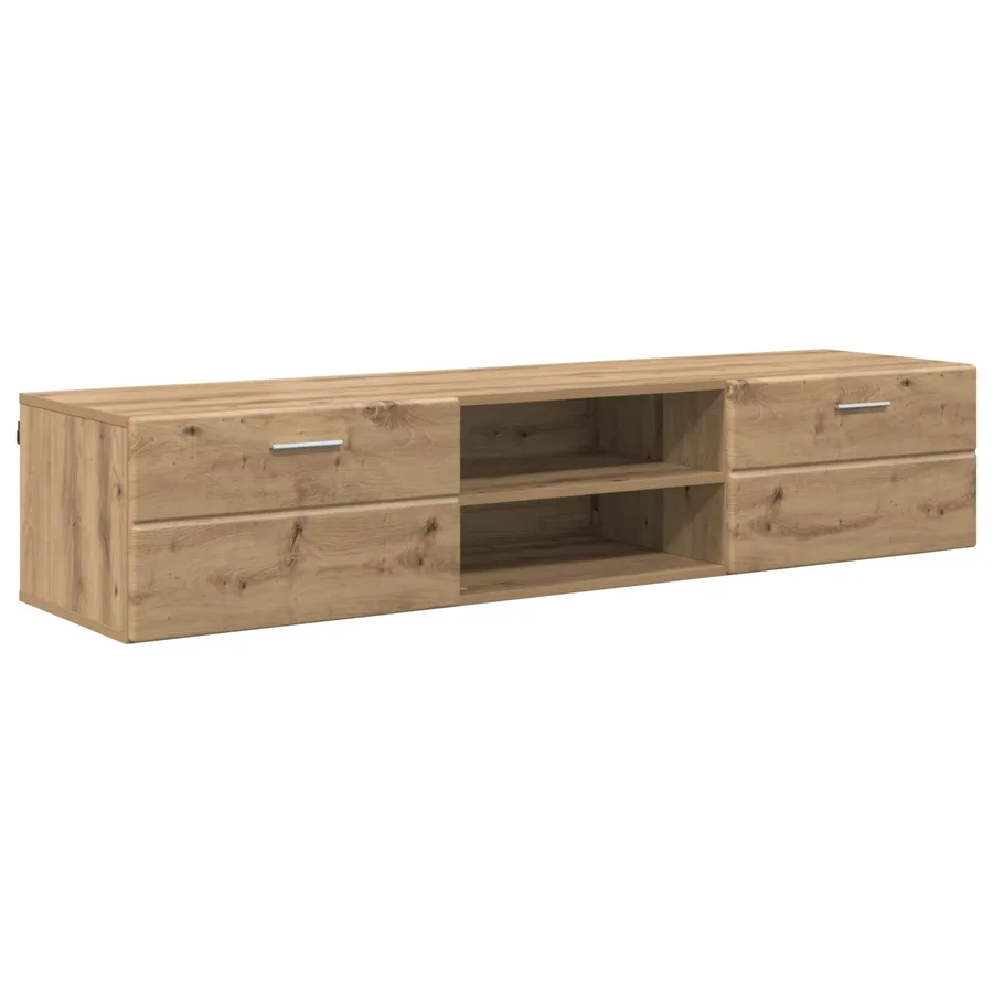 Cabinet en Bois 150 x 39 x 30 cm Chêne artisanal - 2