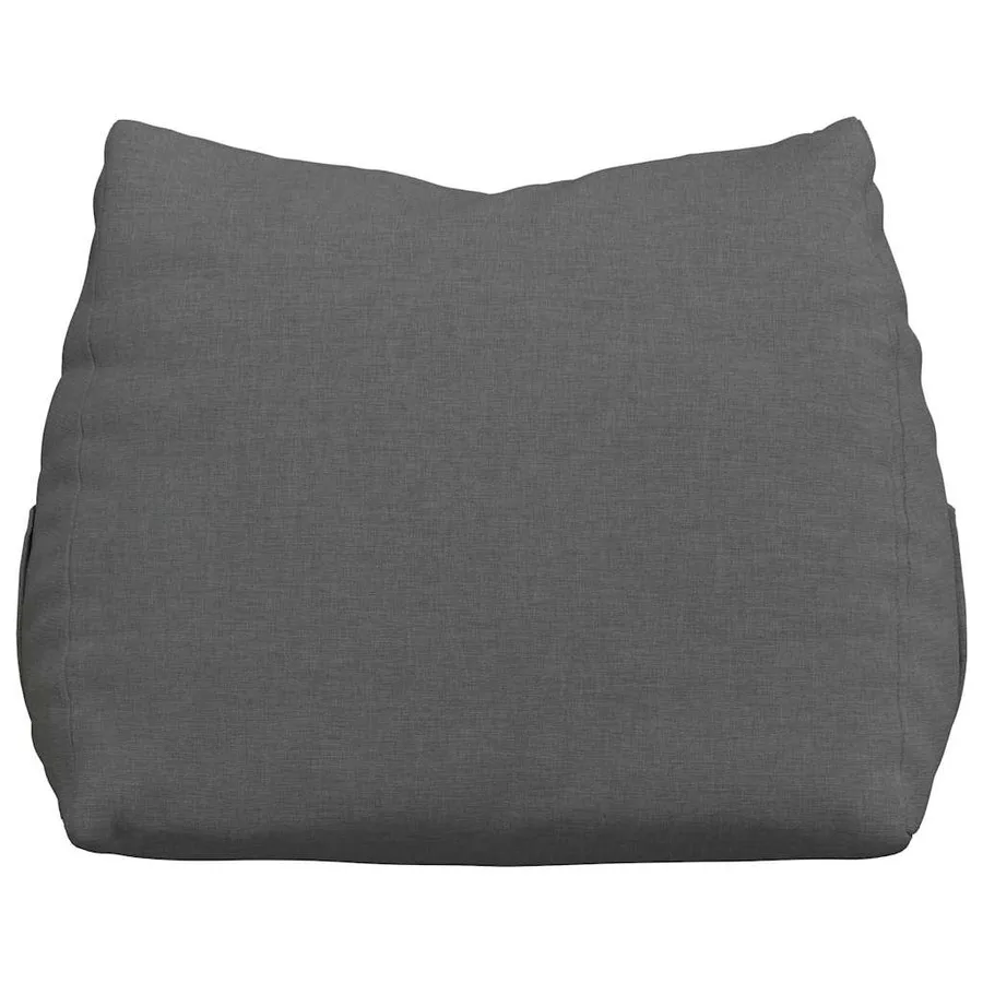 Coussin de Dos Gris foncé 45 x 20 x 35 cm tissu - 6