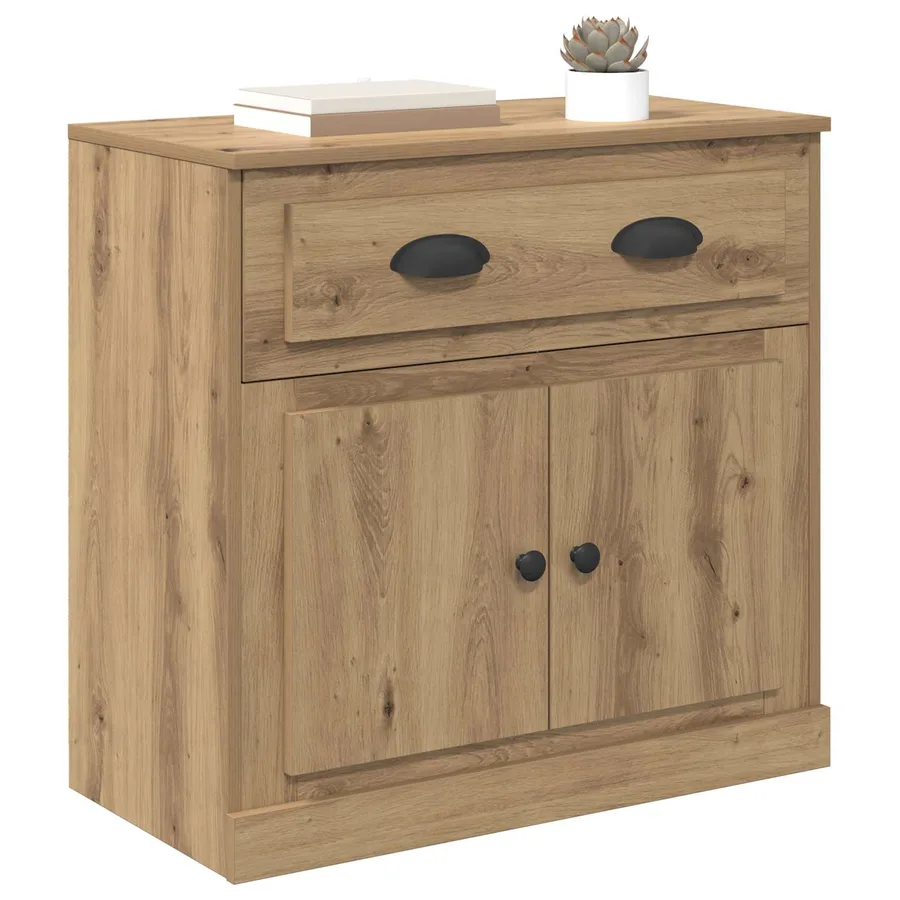 Haut Armoire Chêne artisanal 70 x 35,5 x 67,5 cm - 3