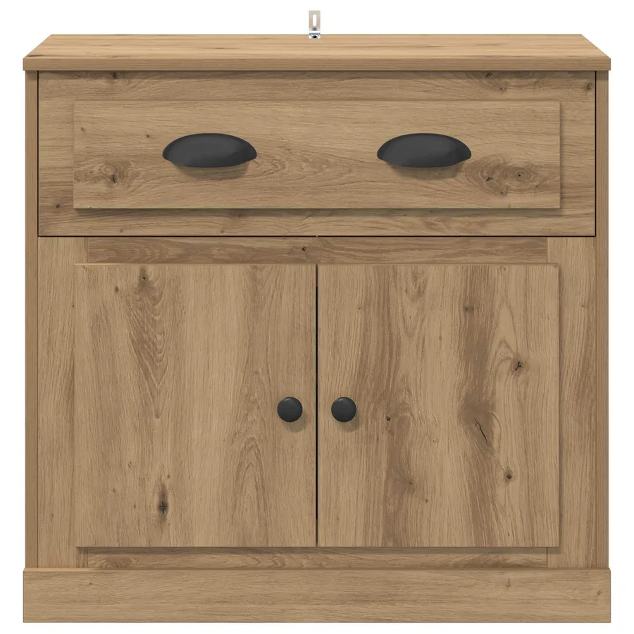 Haut Armoire Chêne artisanal 70 x 35,5 x 67,5 cm - 6