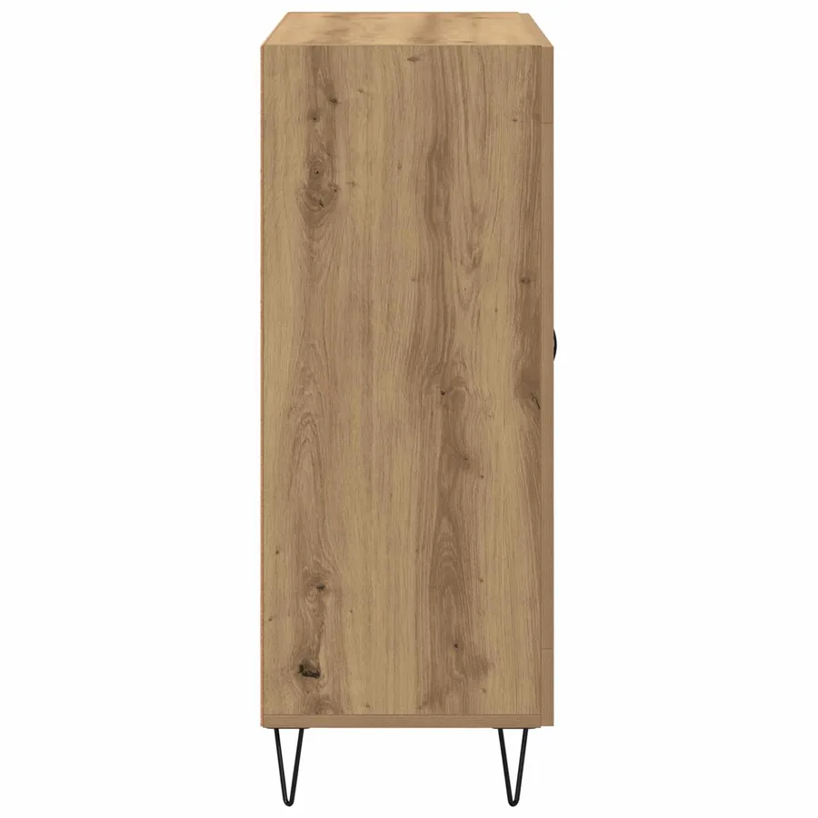 Buffet Chêne Artisanal 69,5 x 34 x 90 cm Bois d’ingénierie - 7